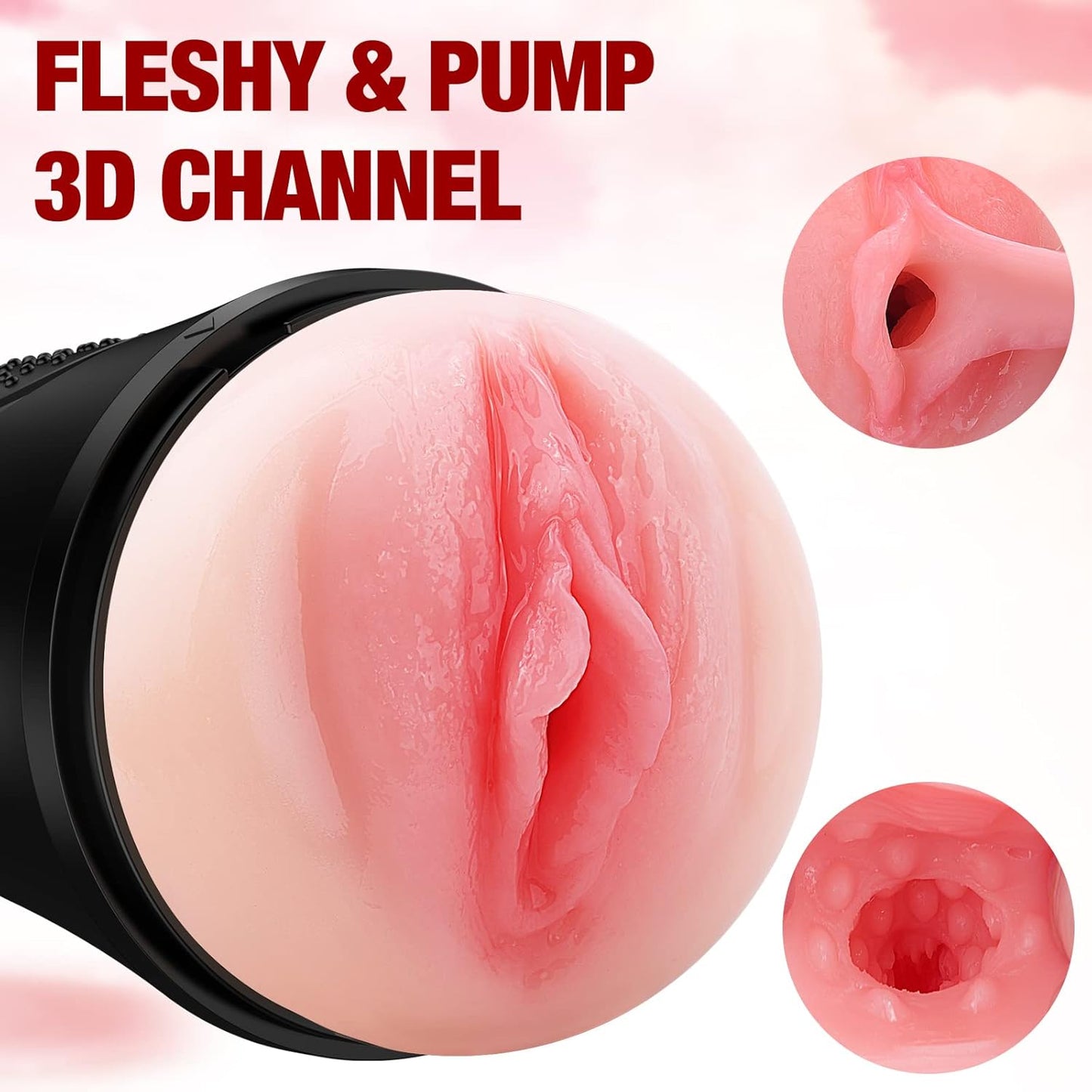 Realistic 3D Male Masturbator Sex Toy