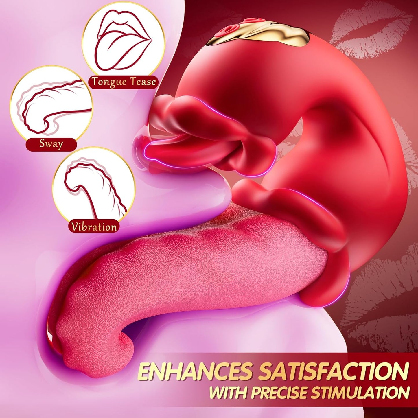 Tongue Thrusting female Vibrator in pakistan