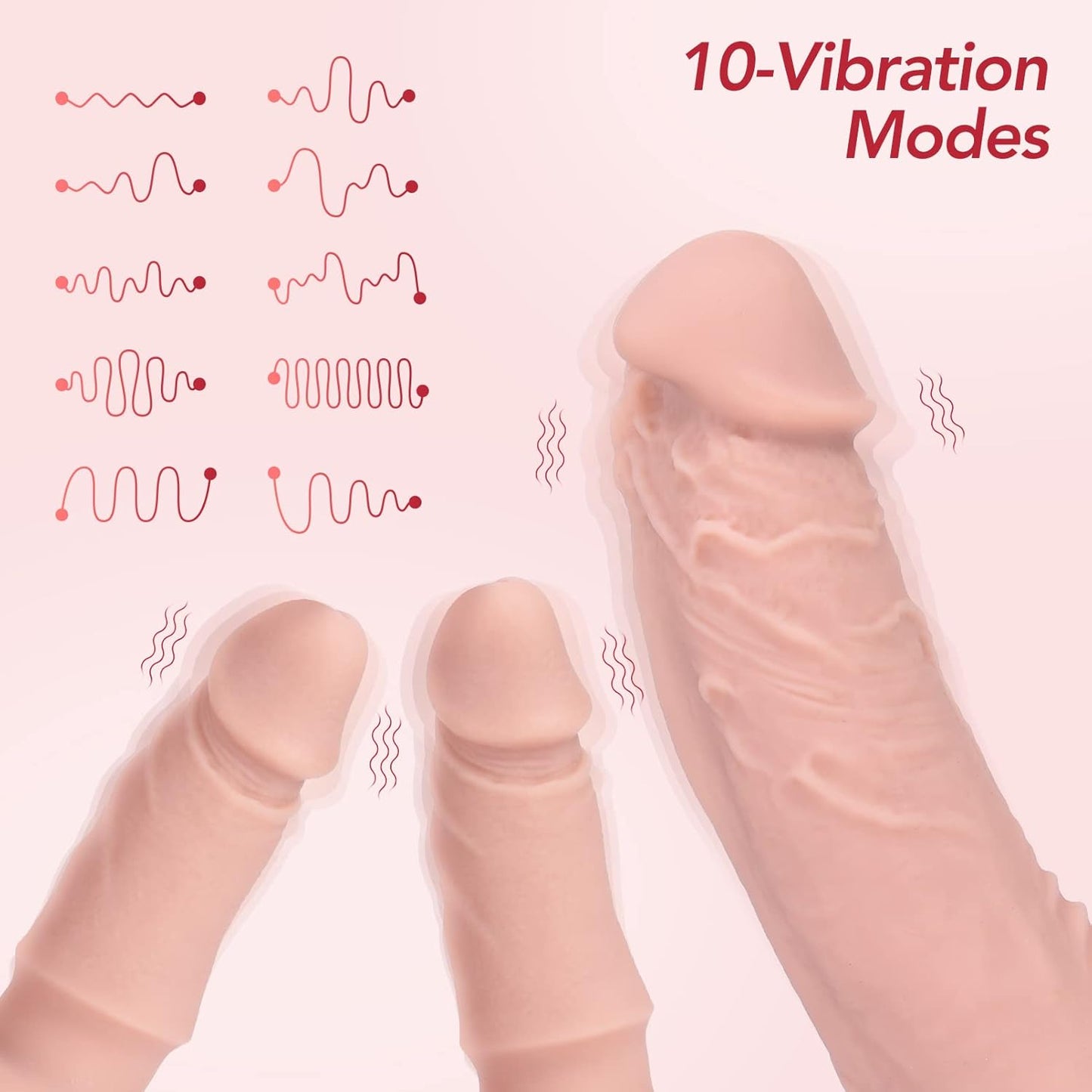 Vibrating Strap-On Dildo with Harness pakistan