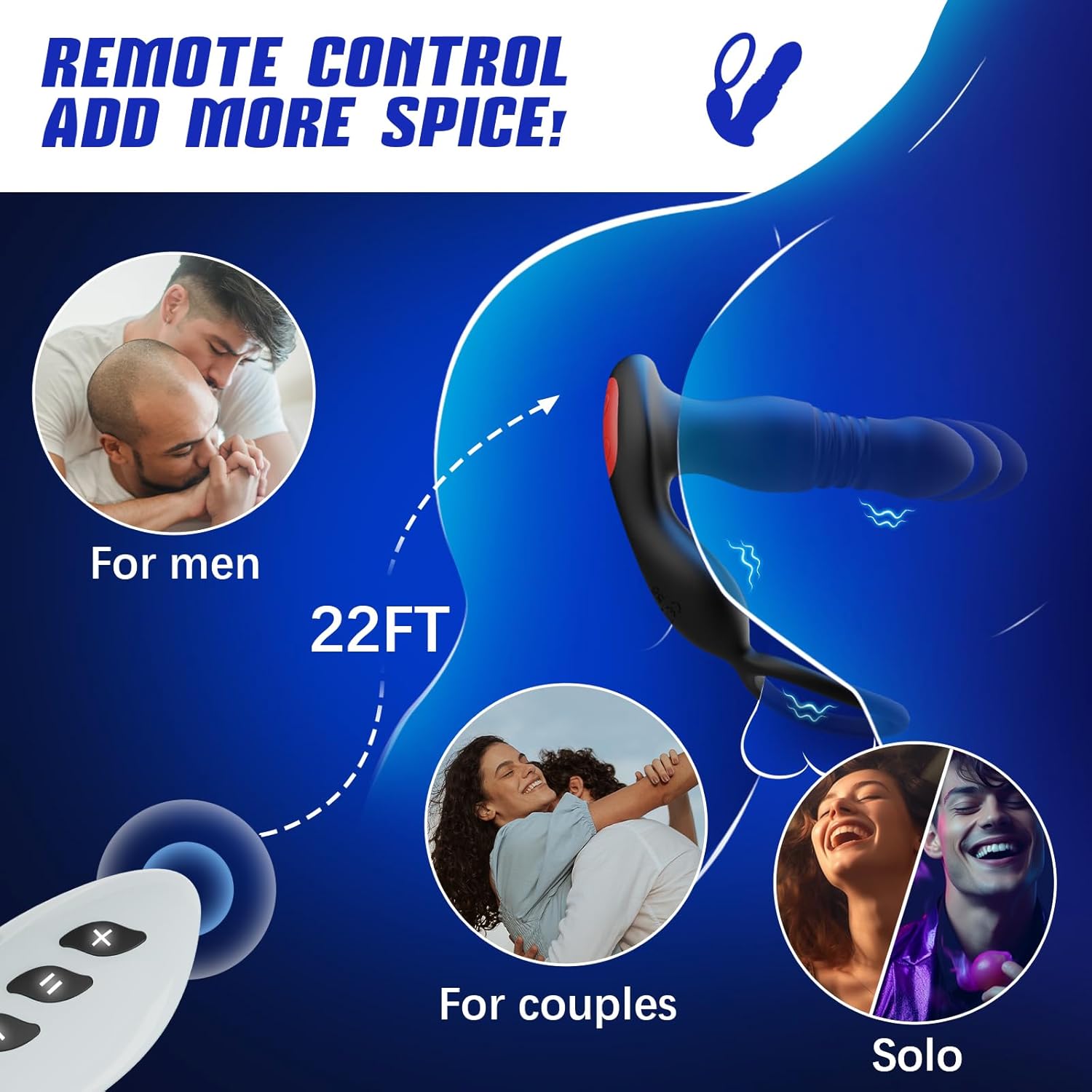 Thrusting Anal Plug Vibrator for female pakistan
