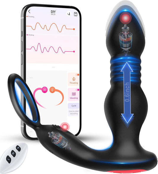 Thrusting Anal Plug Vibrator in pakistan