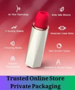 Mini Suction Vibrator for Women White - Image 2