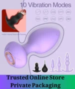 6 Pcs Vibrating Anal Plug Training Set - Image 2