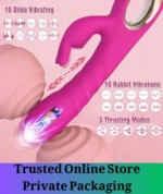 3-in-1 Rabbit Thrusting Vibrator for Women - Image 2