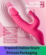 App Control Rabbit Vibrator with Thrusting Function - Image 2