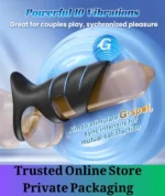 Vibrating Cock Ring Penis Sleeve for Couples - Image 2