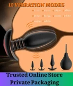 5PCS Vibrating Anal Plug Training Set - Image 2
