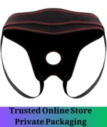 Adjustable Strap On Harness Dildo Set Black - Image 2