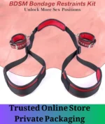 Adjustable BDSM Wrist & Thigh Restraint Set - Image 2