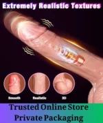 Remote Control Thrusting Silicone Dildo Vibrator - Image 2