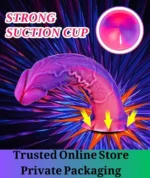 8 Inch Silicone Suction Cup Dildo Pink - Image 2