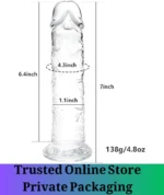 7 Inch Realistic Suction Cup Dildo Pakistan - Image 2
