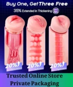 AI App Control Male Masturbator with 3 Sleeves - Image 2
