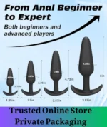 4PCS Silicone Anal Plug Training Set Pakistan - Image 2