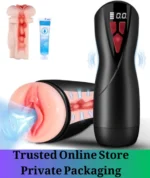 Automatic Vibrating Male Masturbator with LCD Display - Image 3