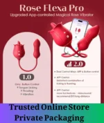 4-in-1 Rose Vibrator with App Control - Image 3