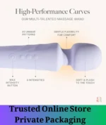 Ava Premium Wand Vibrator Purple Rechargeable Massager - Image 3