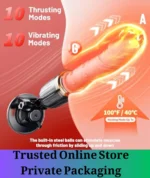 Remote Control Heating Thrusting Dildo Vibrator - Image 3