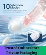 Vibrating Penis Sleeve Extender with Remote Control - Image 3