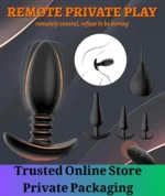 5PCS Vibrating Anal Plug Training Set - Image 3