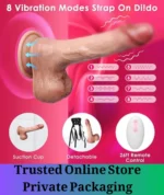 Remote Control Strap-On Vibrating Dildo Pakistan - Image 3