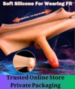 7 Inch Silicone Strap-On Dildo Panties Pakistan - Image 3