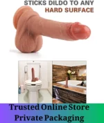 Realistic Silicone Suction Cup Dildo 7.7 Inch - Image 3