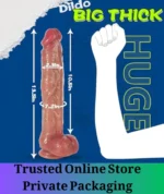 13.5 Inch Realistic Silicone Suction Cup Dildo - Image 3