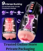 AI App Control Male Masturbator with 3 Sleeves - Image 3
