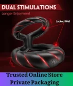 Double Vibrating Cock Ring for Men Pakistan - Image 3