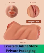 3 in 1 Male Masturbator Stroker Brown - Image 4