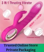 3-in-1 Rabbit Thrusting Vibrator for Women - Image 4