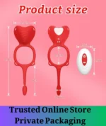Remote Control Couples Vibrator Set Waterproof - Image 4