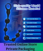 12 Inch Vibrating Anal Beads Silicone Massager - Image 4