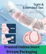 Vibrating Penis Sleeve Extender with Remote Control - Image 4
