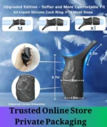 Vibrating Silicone Penis Sleeve Ring for Couples - Image 4
