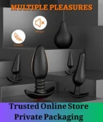 5PCS Vibrating Anal Plug Training Set - Image 4