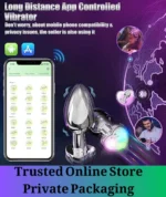 Remote Control Vibrating Anal Plug with Light - Image 4