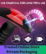 App Control Anal Plug Vibrator Black - Image 4