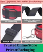 Adjustable BDSM Wrist & Thigh Restraint Set - Image 4