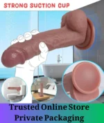 7.8 Inch Realistic Silicone Suction Dildo - Image 4