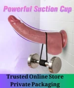 9 Inch Realistic Silicone Dildo with Suction Base - Image 4