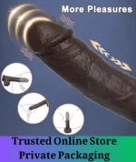 Remote Control Thrusting Dildo Vibrator 8.9 Inch - Image 4