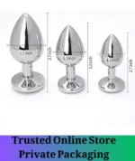 Luxury Pink Anal Butt Plug Set - Image 4