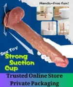13.5 Inch Realistic Silicone Suction Cup Dildo - Image 4