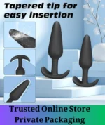 4PCS Silicone Anal Plug Training Set Pakistan - Image 4