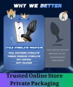 360° Rotating Prostate Massager Vibrating Anal Plug - Image 5