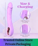 7.8 Inch Purple G Spot Vibrator with 10 Modes - Image 5