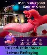 Tongue Vibrator Rose Toy for Women - Image 5