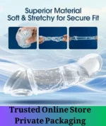 Vibrating Penis Sleeve Extender with Remote Control - Image 5